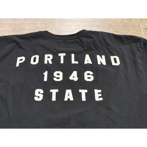 Portland Gear Essential 'PDX' Carpet Tee Black Womens T-Shirt Size L LARGE - Picture 4 of 8